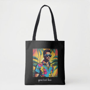 Tote Bag homme hawaïen plus jeune