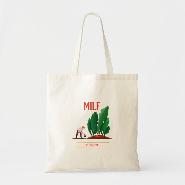 Tote Bag Homme que j'aime cultiver (Devant)