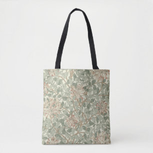 Tote Bag Honeysuckel Floral Wallpaper William Morris