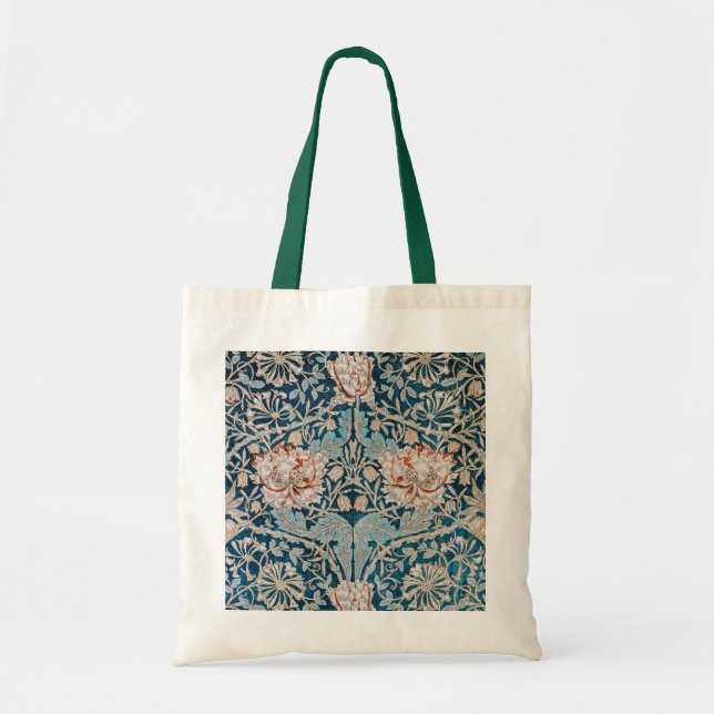 Tote Bag Honeysuckle, William Morris (Devant)