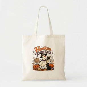 Tote Bag Honkus Ponkus Drôle Halloween Sorcière Oie Vintage