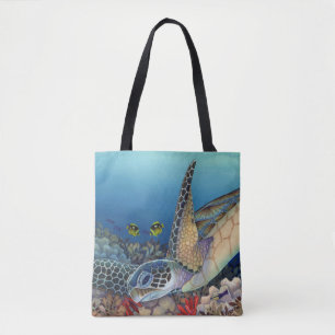 Tote Bag Honu (tortue de mer verte)