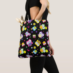 Tote Bag Hoot Owl Woodland Whimscial