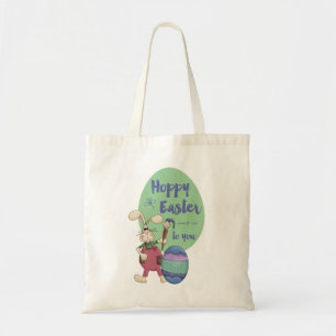 Tote Bag Hoppy Pâques pour vous Artiste Bunny