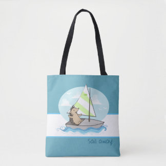 Tote Bag Horatio la voile de hérisson loin