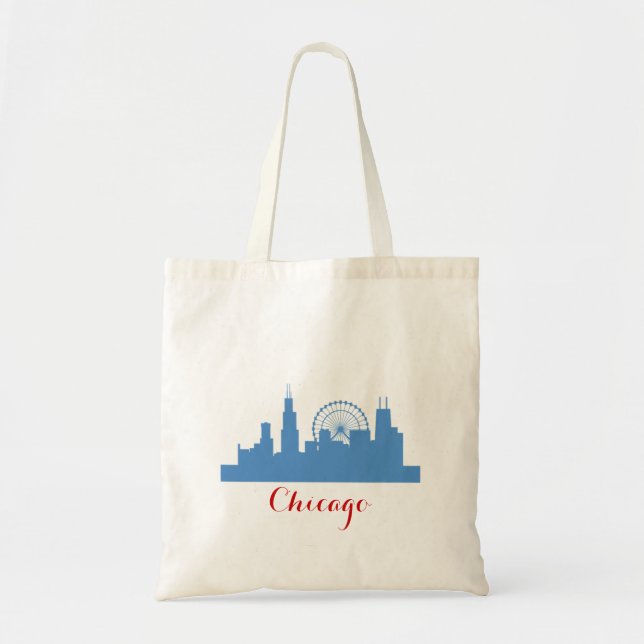 Tote Bag Horizon de Chicago (Devant)