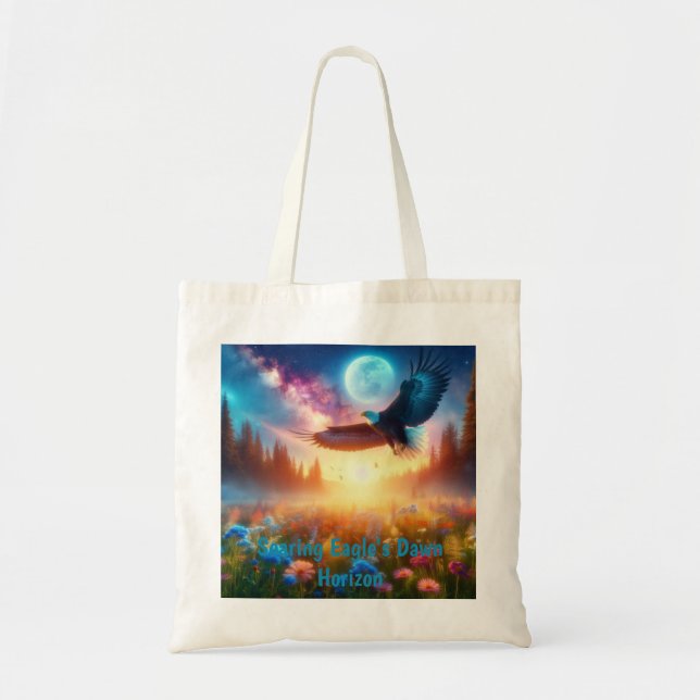 Tote Bag Horizon de l'aube de l'aigle (Devant)