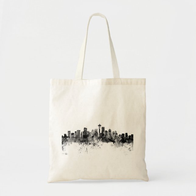 Tote Bag Horizon de Seattle Washington (Devant)