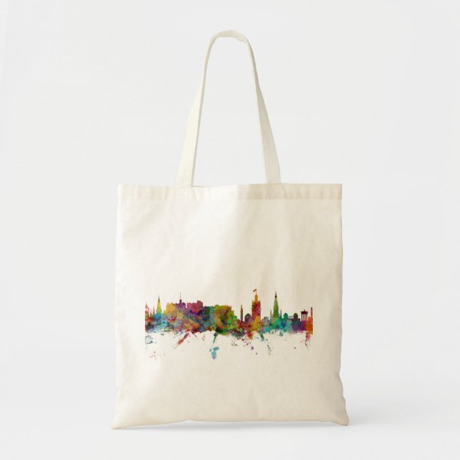 Tote Bag Horizon d'Edimbourg Ecosse (Devant)