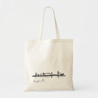 Tote Bag Horizon esquissé de Nashville