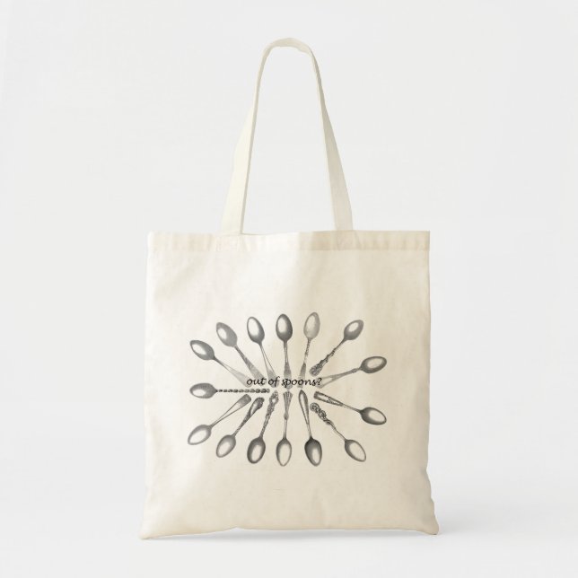 Tote Bag Hors des cuillères (Devant)
