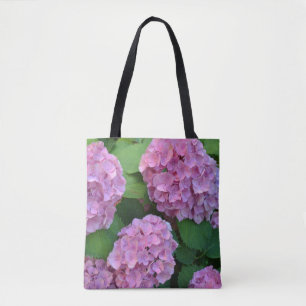 Tote Bag Hortensia hydrangea rose