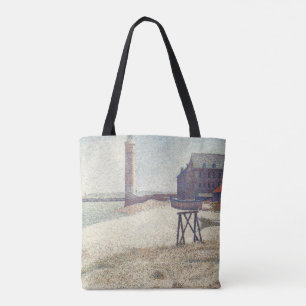 Tote Bag Hospice et phare, Honfleur par Georges Seurat