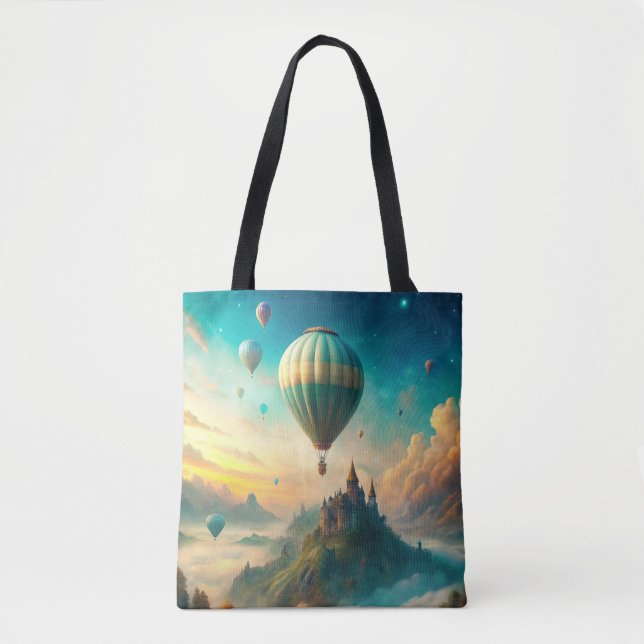 Tote Bag Hot Air Balloons (Devant)