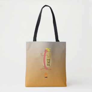 Tote Bag Hot Dog Oe Devil