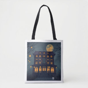 Tote Bag Hôtel Coréen mystérieux hanté Retro