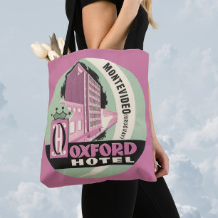 Tote Bag Hôtel Oxford, Montevideo, Uruguay, Voyage Ancien