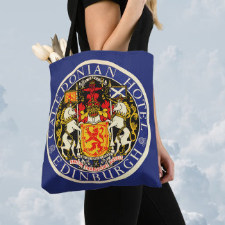 Tote Bag Hôtel Vintage voyage Caledonian Edinburgh Scotland