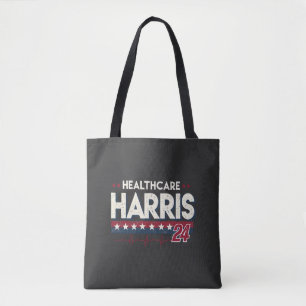 Tote Bag Hôtes De Soins De Santé Pour Harris 24 Kamala Walz