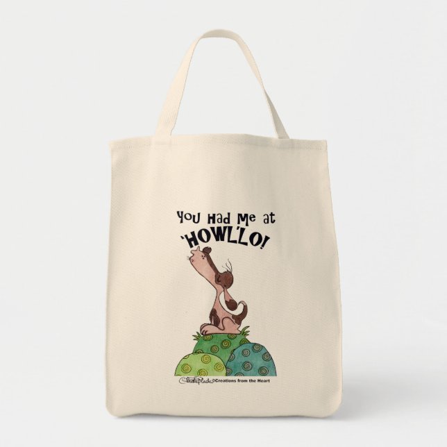 Tote Bag Howler Dog (Devant)