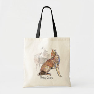 Tote Bag Howling Coyotes Shopping Bag fourre-tout