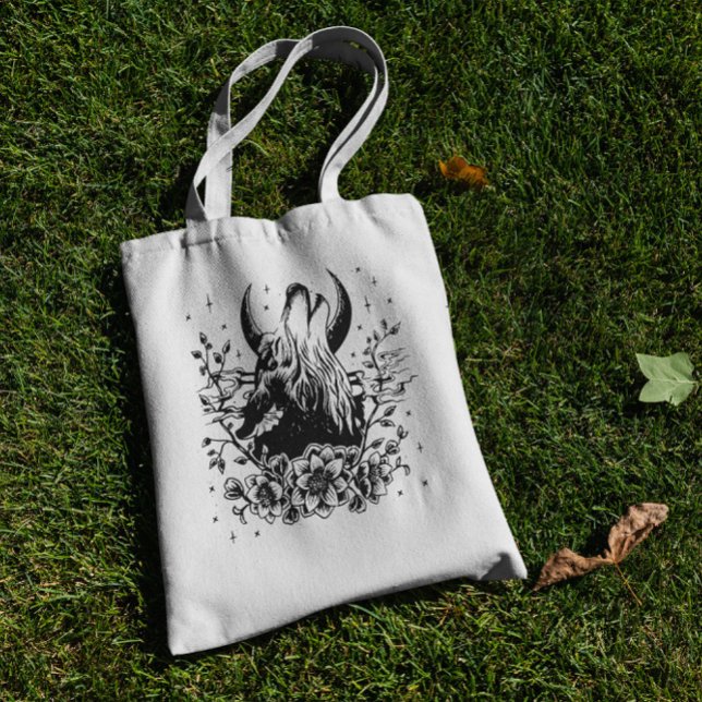 Tote Bag Howling Wolf (Créateur téléchargé)