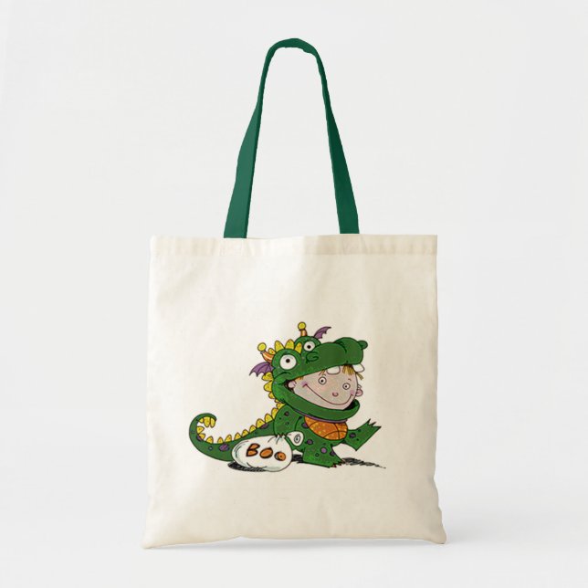 Tote Bag Huez-moi suis un dragon (Devant)