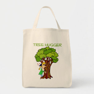 Tote Bag Hugger d'arbre - Fille