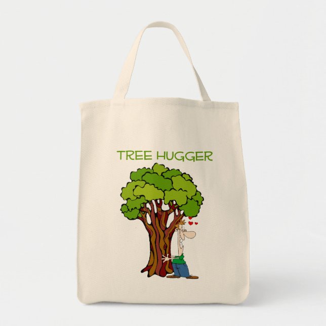 Tote Bag Hugger d'arbre - Guy (Devant)
