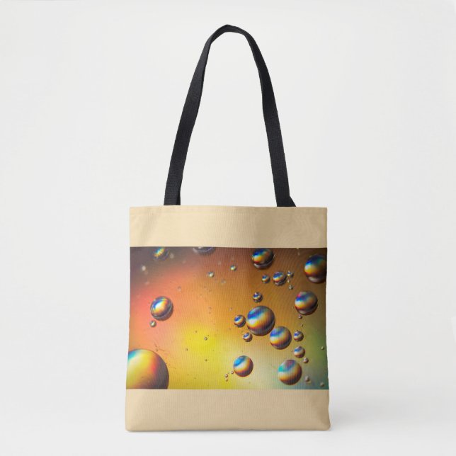 Tote Bag Huile sur l'eau (Devant)
