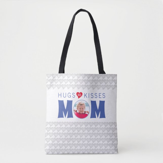 Tote Bag Huiss Maman Photo personnalisée Fourre-tout (Devant)