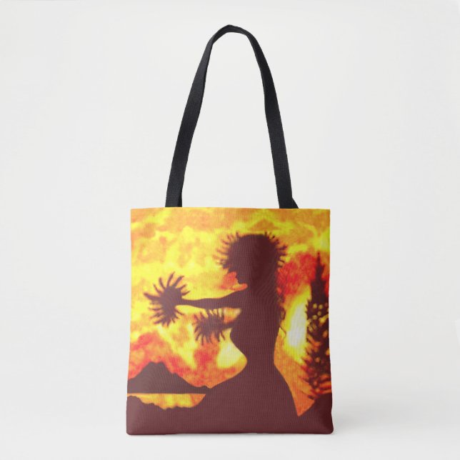 Tote Bag Hula Dancer (Devant)