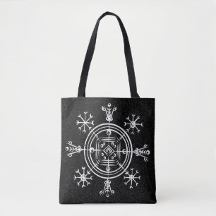 Tote Bag Hulinhjálmur - Norse Sigil d'Invisibilité