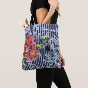 TOTE BAG HUMMINGBIRD DE PLUIE*