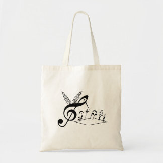 Tote Bag Hummingbird - Notes musicales et symboles