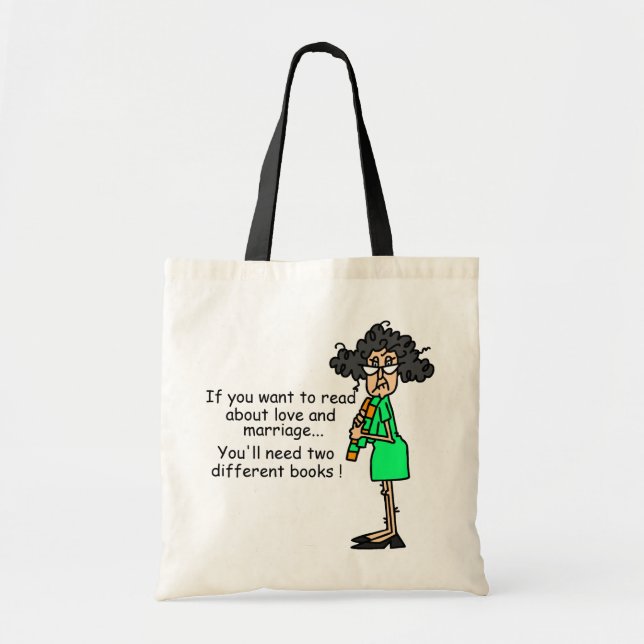 Tote Bag Humour d'amour et de mariage (Devant)