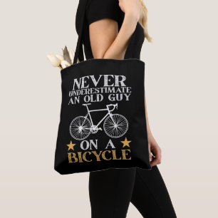 Tote Bag Humour de cycliste drôle de vélo