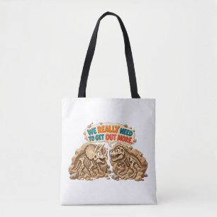 Tote Bag Humour de fossile de dinosaure amusant