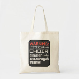 Tote Bag Humour de musique de choeur