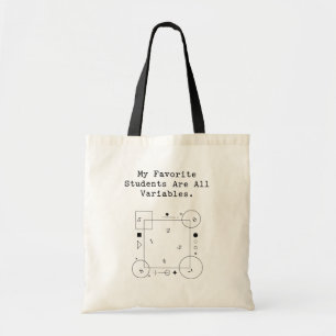 Tote Bag Humour de professeur de maths drôle   Élèves varia