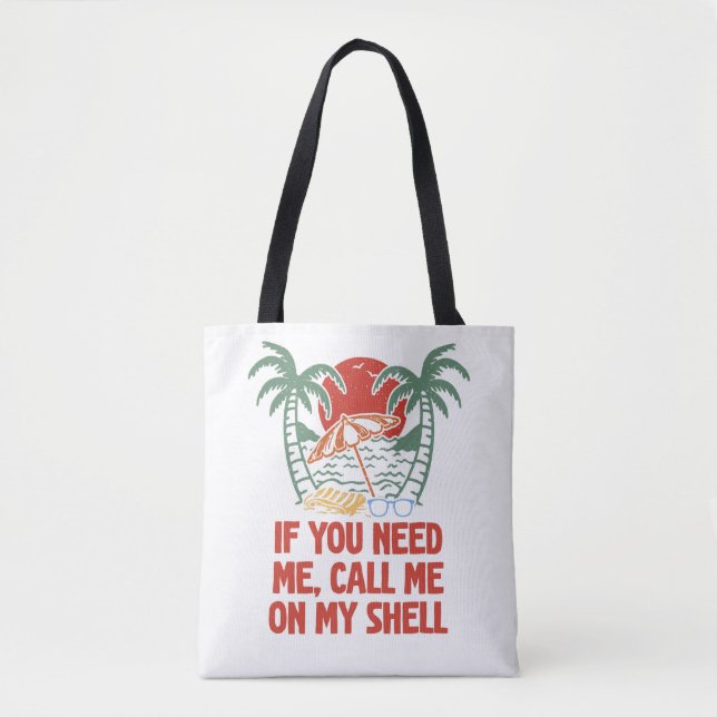 Tote Bag Humour tropical (Devant)