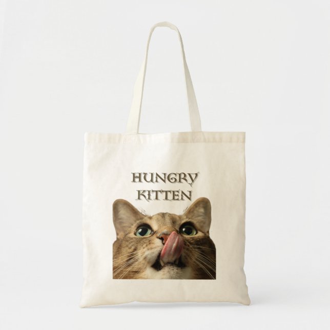 TOTE BAG HUNGRY　KITTEN (Devant)