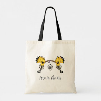 Tote Bag Huppes oiseaux de l'amour (L'amour dans l'air)