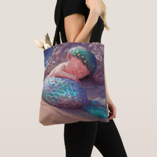 Tote Bag Hush A Bye-Mermaid-