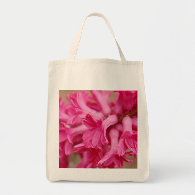 Tote Bag Hyacinth rose (Devant)