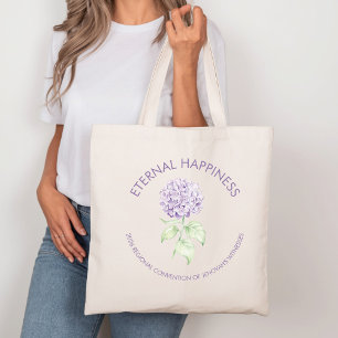 Tote Bag Hydrangea Bonheur Éternel Convention 2026