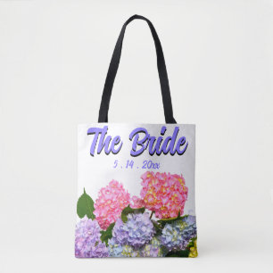 Tote Bag Hydrangea Bouquet, pour la mariée