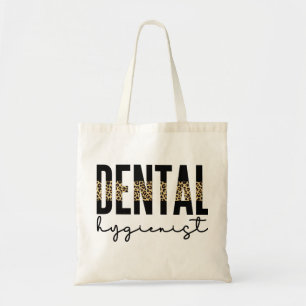 Tote Bag Hygiéniste dentaire RDH Dentist Cheetah cadeaux