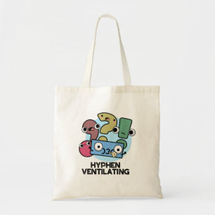 Tote Bag Hyphen Ventilant Funny Pun de ponctuation