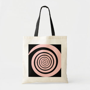 Tote Bag hypnotic spiral